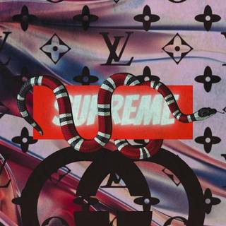 Anime Gucci Supreme wallpaper