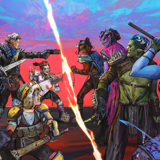 Mighty Nein desktop wallpaper