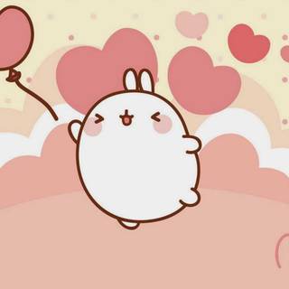 Molang summer PC wallpaper