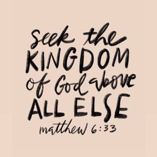Matthew 6:33 wallpaper