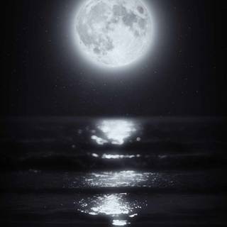 Moon phone 4k wallpaper