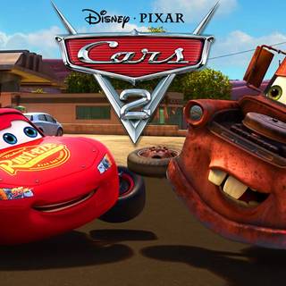 Lightning McQueen Cars 2 wallpaper