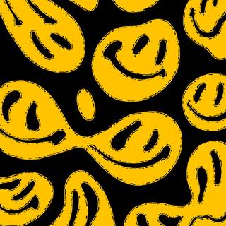 Yellow stuff wallpaper