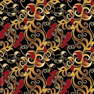 Black and red luxury wallpaper