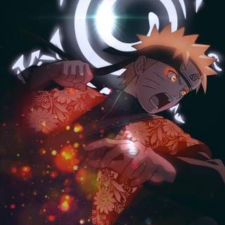 Naruto glowing wallpaper