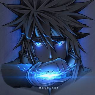 Naruto glowing wallpaper
