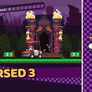 Cursed to Golf wallpaper