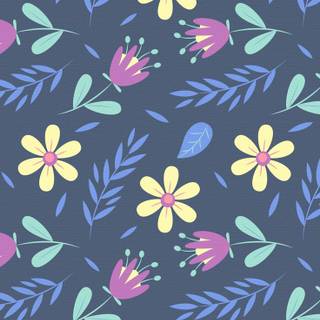 Spring pattern wallpaper