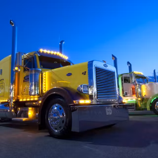 Heavy trucks wallpaper