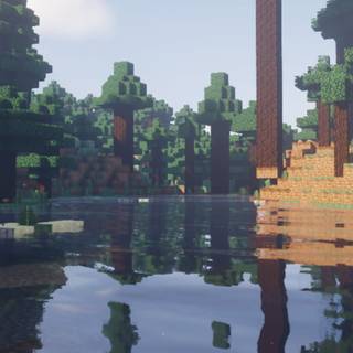 iPhone Minecraft wallpaper