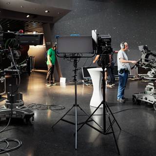 Film studio wallpaper