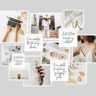 Women visionboard wallpaper