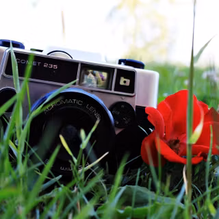 Camera green wallpaper