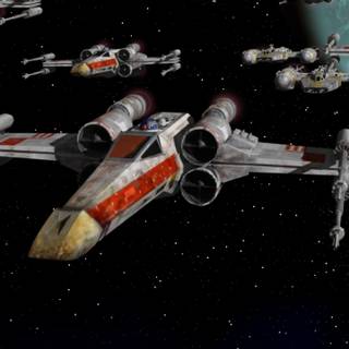 X-Wing iPhone wallpaper