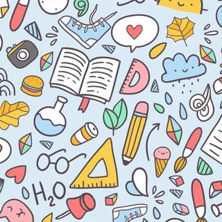 Cute back to school wallpaper