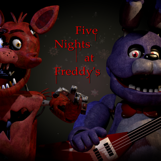 Bonnie and Chica FNAF wallpaper