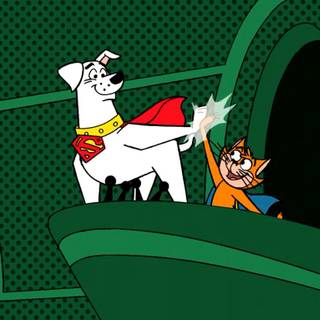 Streaky the Supercat wallpaper