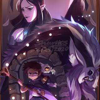 The Owl House Hunter wallpaper