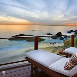 Summer chair wallpaper