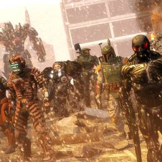 Superhero video games wallpaper