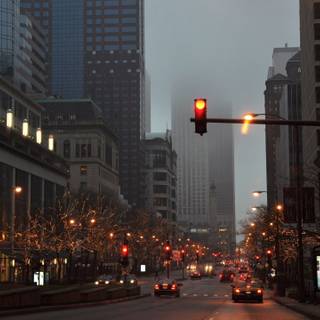 Cloudy city wallpaper