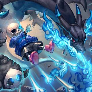 Greninja and Lucario wallpaper