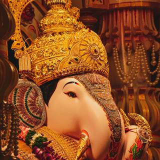 Ganesh God 4K wallpaper