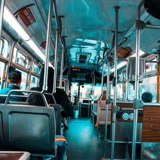 Bus travel wallpaper