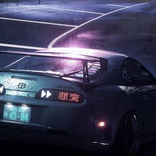 Neon Supra wallpaper