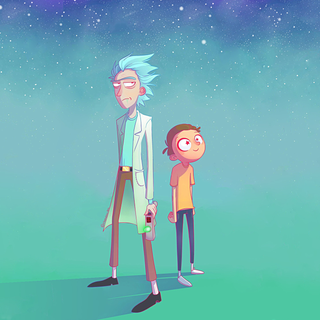 Rick and Morty PC 4k wallpaper