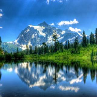 Outdoor summer scenes wallpaper