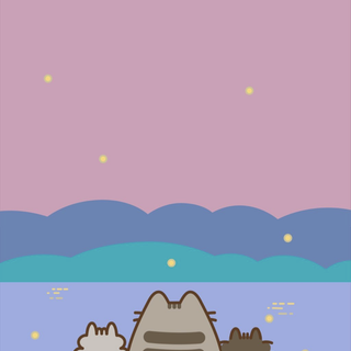 Cats summer aesthetic wallpaper