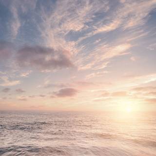 Sunrise ocean wallpaper