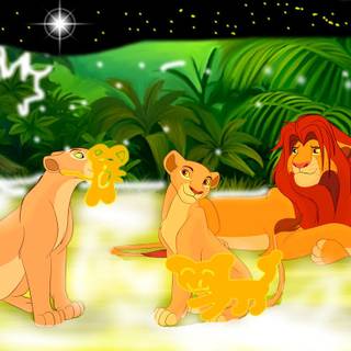 Kiara The Lion wallpaper