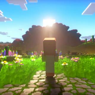 Minecraft Legends wallpaper