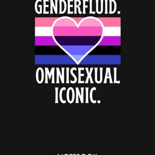 Omnisexual flag wallpaper