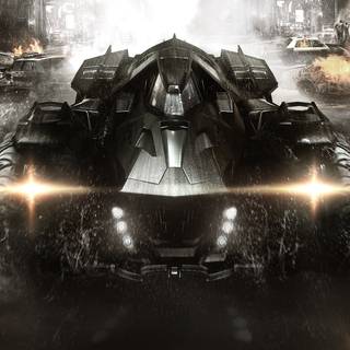Batman-Batmobile wallpaper