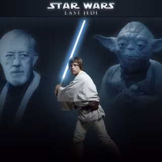 Luke and Yoda wallpaper
