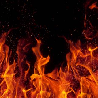 Fire aesthetic desktop wallpaper