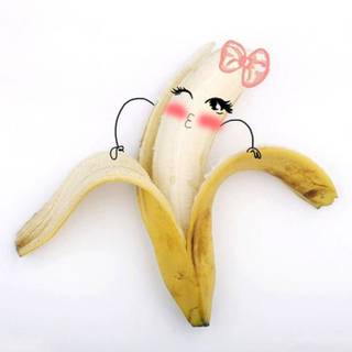 Cute banana wallpaper