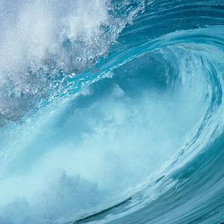 Monster wave wallpaper