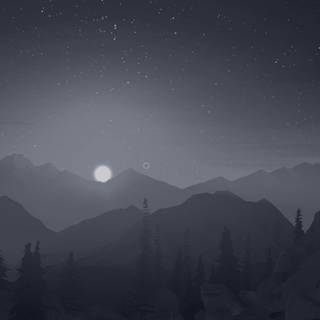 PC minimalist dark wallpaper