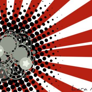 Red retro HD wallpaper