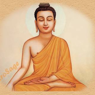 Blessing Buddha wallpaper
