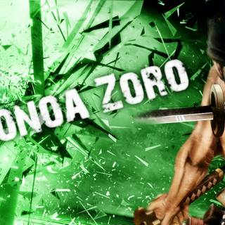 Zoro desktop PS4 wallpaper