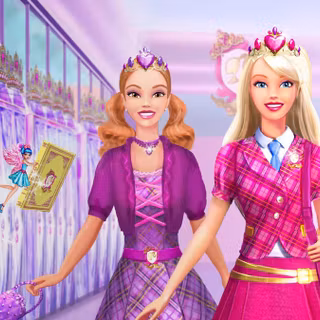 Barbie: Princess Charm School wallpaper