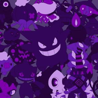 Purple anime cool wallpaper