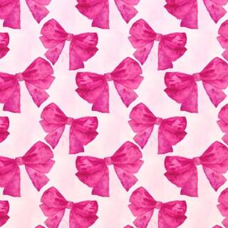 Pink bow wallpaper