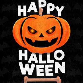 Happy Halloween iPhone wallpaper
