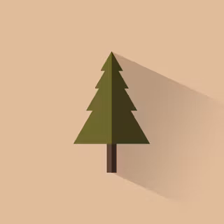 Minimalist tree wallpaper